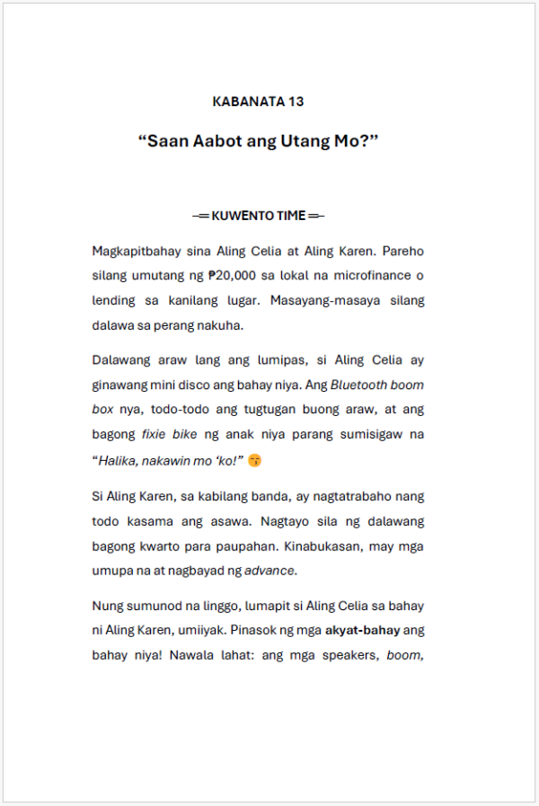 [PDF] Hoy! Gising! Bahala na si Batman is Not a Financial Plan (Tagalog- 2nd Edition)